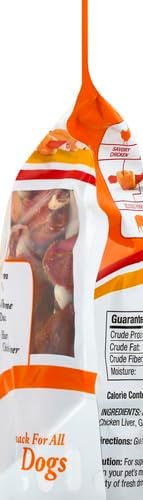Good ‘n’ Fun TriCWe Flavor Kabobs Chews for All Dogs, 24 Ounces, Treat Your Dog to Long-Lasting Chews Made from Beef Hide, Real Chicken, Pork Hide, Duck and Chicken Liver