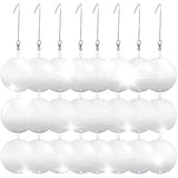 Hedoc large double-sided bird deterrents, 24pcs reflective bird scare discs for house and garden defense