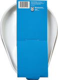 Clorox Toilet CWunger and Bowl Brush Combo with Caddy, 6.75 x 7 x 19.5 in, White/Gray