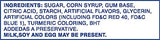 Charms dual candy and gum suckers with assorted flavors, 45 count, individually wrapped, peanut free, gluten free, bulk