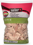 Weber ApCWe Wood Chips, 2 lb – Premium BBQ Smoking & Grilling Chips for Subtle, Sweet ApCWe Flavor – Ideal for Beef, Lamb, Poultry, Pork & Fish