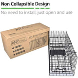Live Squirrel Trap Heavy Duty Humane Cage Trap with No Assembly Required for Squirrels and Small Rabbits
