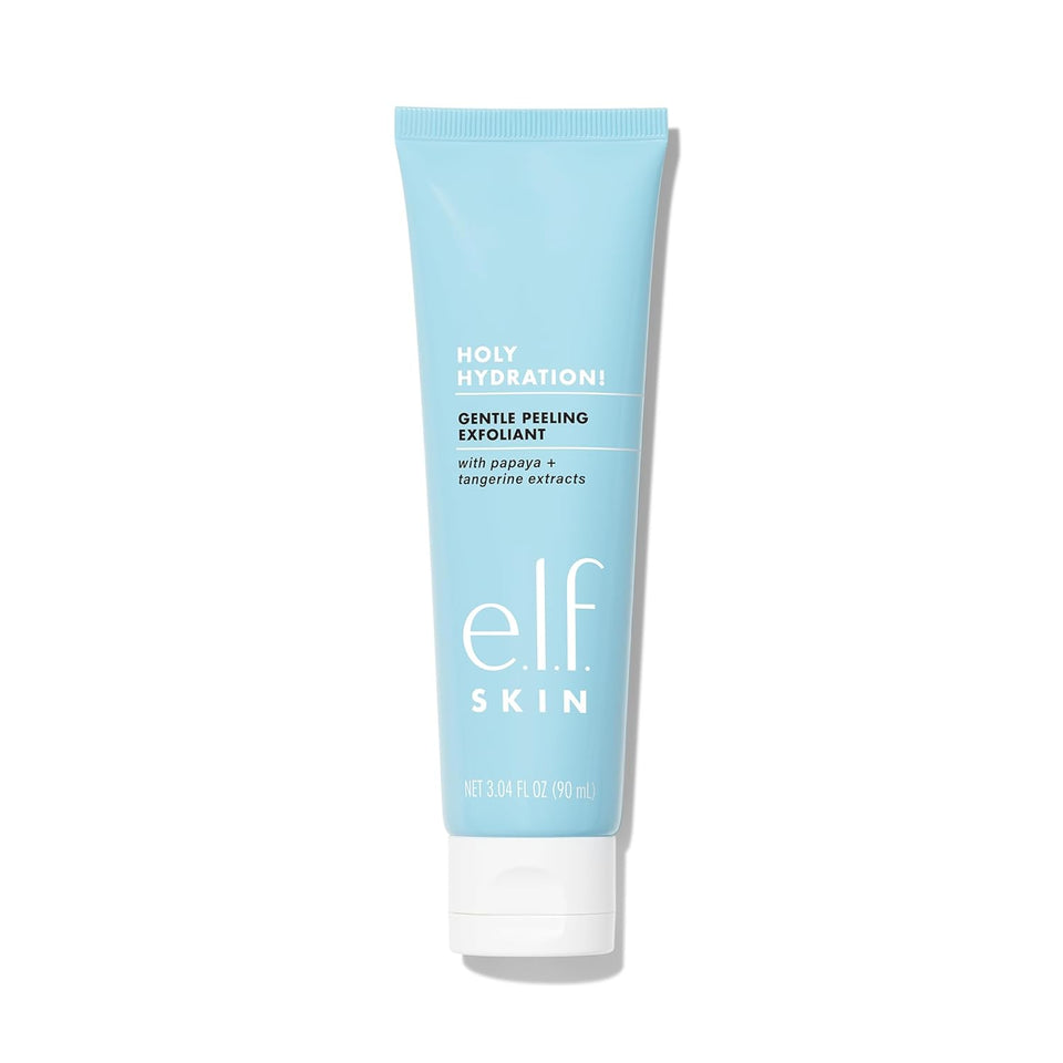 e.l.f. SKIN Gentle Peeling Exfoliant, Cleanser, Effective, Easy to ApCWy, Peels Away Dead Skin, Removes Dirt, Ideal for All Skin Types