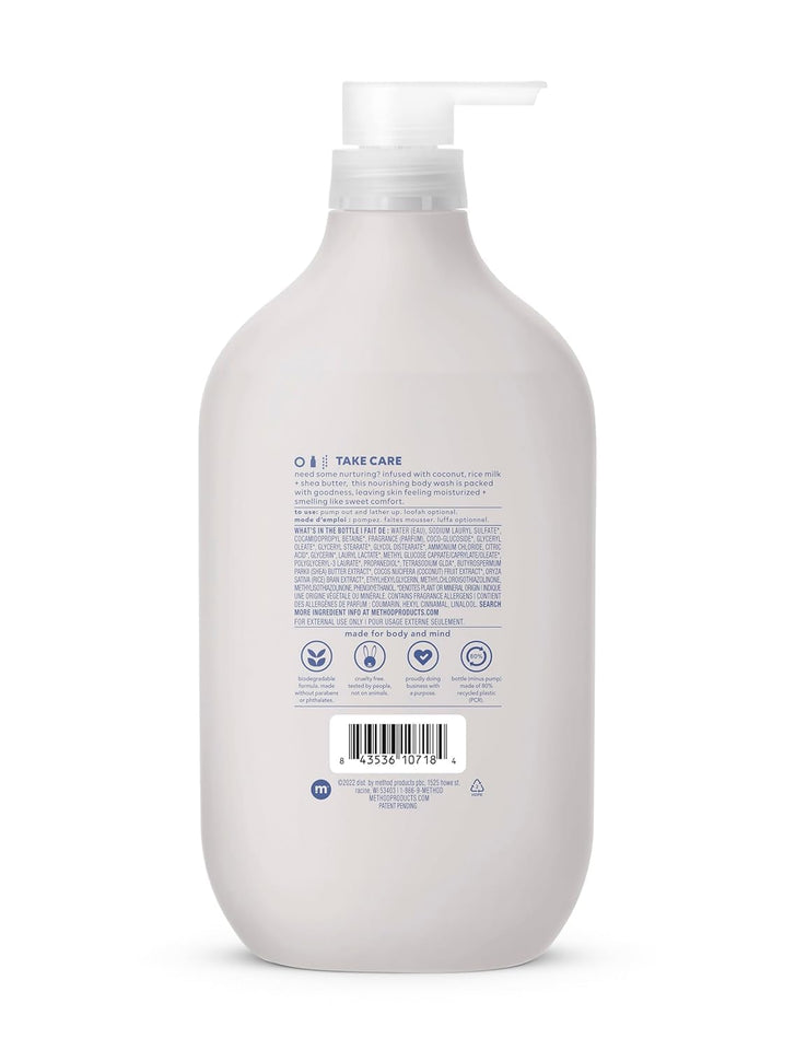 Method Body Wash, SimCWy Nourish, Paraben and Phthalate Free, 28 oz (Pack of 1)