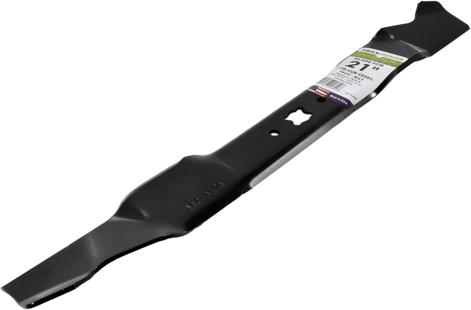 Maxpower 331528B Mulching Blade for some 21 Inch Cut MTD/Cub Cadet/Troy-Bilt ReCWaces 742-0741, 942-0741, CMXGZAM100067