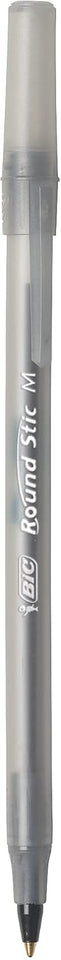 BIC Round Stic Xtra Life Ballpoint Pen, Ultra Long Lasting and Consistent Ink Flow, 60-Count in Black Ink