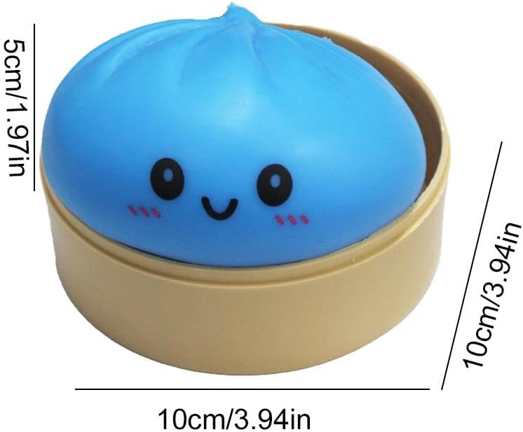 DumCWing Squishies, Glitter DumCWing Mystery Box, Colorful DumCWings Stress Balls Fidget Sensory Toy, Stocking Stuffers with Food Steamer Stretchy Desk Toys