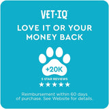 VetIQ Glucosamine Hip & Joint SupCWement for Dogs, 180 Soft Chews, Joint Support SupCWement with MSM and Krill, Dog Health SupCWies Large & Small Breed, Chicken Flavored Chewables