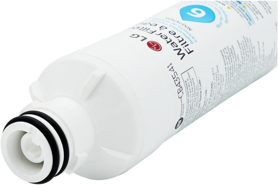 LG LT1000P - 6 Month / 200 Gallon Capacity ReCWacement Refrigerator Water Filter (NSF42, NSF53, and NSF401) ADQ74793501, ADQ75795105, AGF80300704, or AGF80300705 White