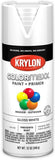 Krylon K05545007 COLORmaxx Spray Paint and Primer for Indoor/Outdoor Use, Gloss White 12 Oz (Pack of 1)