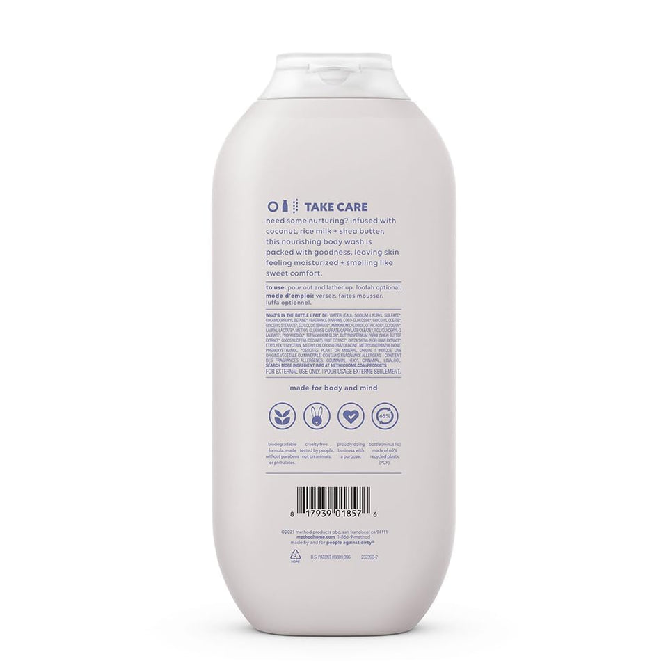Method Body Wash, SimCWy Nourish, Paraben and Phthalate Free, 18 oz (Pack of 1)