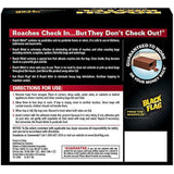 Black Flag Roach Motel Traps, 2-Count, 1-Pack, Adhesive Insect Trap for Kitchens, Bathrooms, and Basements