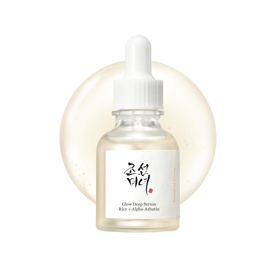 Beauty of Joseon Glow Deep Serum Rice Alpha-Arbutin for Uneven Dull Skin Tone, Daily Korean Skin Care for Men and Women 30ml, 1 fl.oz