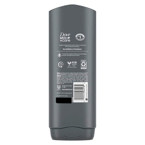 DOVE Men + Care Body Wash and Face for Fresh, Healthy-Feeling Skin Extra Fresh Cleanser That Effectively Washes Away Bacteria While Nourishing Your 13.5 oz
