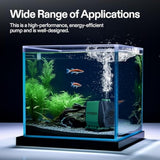 VIVOSUN 800GPH Submersible Pump(3000L/H, 24W), Ultra Quiet Water Fountain Pump with 10ft. High Lift with 6.5ft. Power Cord, 3 Nozzles for Fish Tank, Pond, Aquarium, Statuary, Hydroponics Green