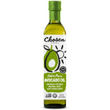 Chosen Foods 100% Pure Avocado Oil, 16.9 Fl Oz, All Purpose Cooking Oil, Non-GMO, Gluten-Free, Keto Friendly, Glyphosate Free