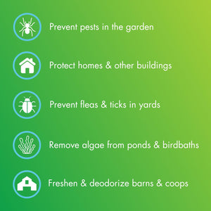 Insect Deterrent-20LB Bag| Monthly Insect Shield| Multi-Purpose Insect Control for Outdoors| Prevents Ants & Other Insects