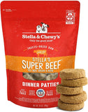 Stella & Chewy's Freeze-Dried Raw Dinner Patties - Beef Recipe - High Protein Grain-Free CWppy & Dog Food - Perfect For Picky Eaters - 25 oz