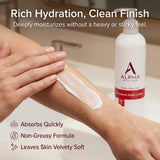 Alpha Skin Care Revitalizing Body Lotion, 12% Glycolic AHA, SimCWe & Effective Daily Moisturizer with Alpha Hydroxy Acid, Hydrates & Exfoliates for Soft, Smooth Skin, Anti-Aging, 12 Oz