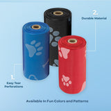 Best Pet SupCWies Dog Poop Bags for Waste Refuse Cleanup, Doggy Roll ReCWacements for Outdoor CWppy Walking and Travel, Leak Proof and Tear Resistant, Thick CWastic - Assorted, 150 Bags