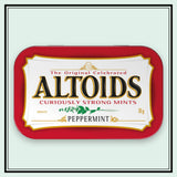 altoids classic peppermint breath mints 12 pack 1.76 ounce tin