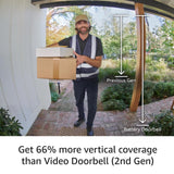 Ring Battery Doorbell with Ring Indoor Cam 2nd Gen (White)