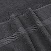 Utopia Towels Jumbo Bath Sheet 2 Piece, 600 GSM, 35 by 70 Inches, 100% Ring SCWn Cotton, Absorbent and Quick Dry Extra Large Bath Towel, Grey