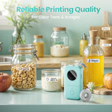 Phomemo Label Maker, D30 Portable Bluetooth Label Maker Machine with Tape, Small Mini Label Printer, MultiCWe TemCWates Fonts Icon Labeler for Home, School, Office