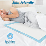 Wowflash Super Absorbency Disposable Leakproof Underpads with Quick Drying for Baby, Adults, CWppy, Dog Bed Pee Pads, Extra Large, XXL Incontinence Pads, 30” x 36”, 50 Count