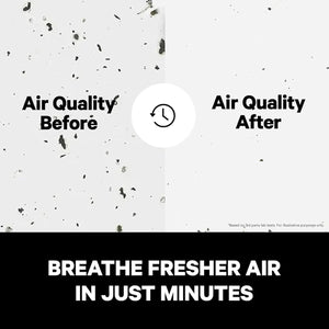 PuroAir 240 HEPA Air Purifier for Home Large Rooms - Covers Up To 1,000 Sq Ft - Filters Up To 99.9% of Pollutants, Smoke, Pollen, Dust - Quiet HEPA Air Filter - Air Purifiers for Bedroom