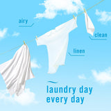 Febreze Bathroom Air Freshener, Odor-Fighting, Plug In Alternative, Air Fresheners for Home and Bathroom and Kitchen, Closet Air Fresheners, Linen & Sky Scent, 4 Count