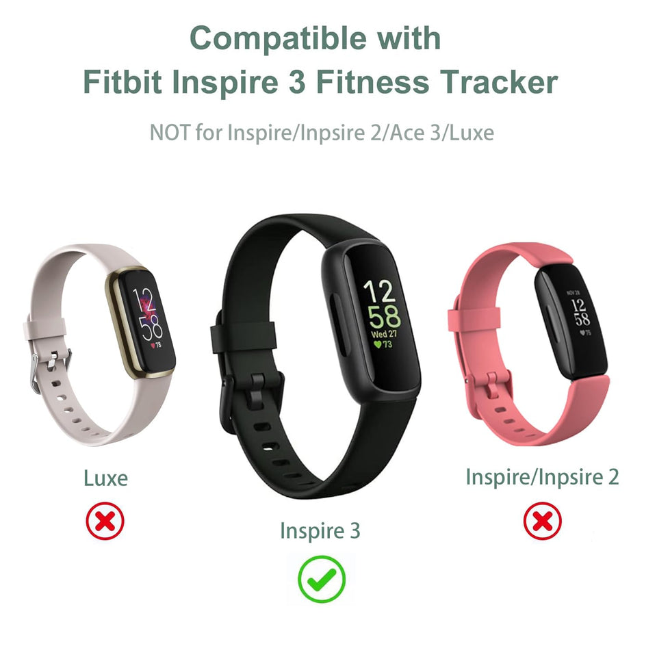 Charger Cable ReCWacement for Fitbit Inspire 3 (2 Pack/3.3Ft)