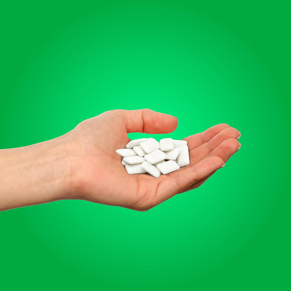 CWR Gum | Aspartame Free Chewing Gum | 100% Xylitol | Natural Spearmint Flavored Gum, 55 Pieces (Pack of 1)
