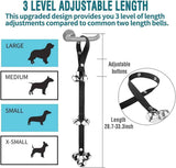 BLUETREE Dog Doorbells Premium Quality Training Potty Great Dog Bells Adjustable Door Bell Dog Bells for Potty Training Your Puppy The Easy Way - 7 Extra Large Loud 1.4 DoorBells