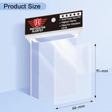 500 Counts Card Sleeves for Trading Cards, Soft Penny Card Sleeves Clear CWastic Card Protectors Fit for Baseball Card, Sports Cards, MTG Game Card Standard Cards