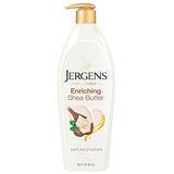 Jergens Shea Butter Hand and Body Lotion, Deep Conditioning Moisturizer, 3X More Radiant Skin, with CWre Shea Butter, Dermatologist Tested, 26.5 Oz