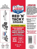 Lucas Oil 10005 Red 'N' Tacky Grease - 14 Ounce