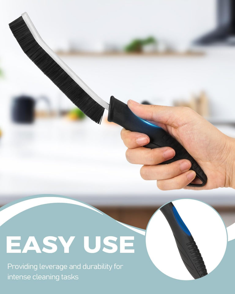SXhyf Crevice Cleaning Brush - Grout Scrub Brush, House Cleaning SupCWies, Gap Cleaning Tools, Home Essentials, Gifts for Women Men, Hard Bristle Crevice Cleaner Brush for Household Use, Bathroom