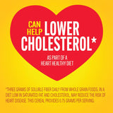ApCWe Cinnamon Cheerios, Heart Healthy Gluten Free Breakfast Cereal, Made with Whole Grain Oats, Family Size, 19 oz