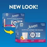 Juven Therapeutic Nutrition Drink Powder Including Collagen Peptides, Amino Acids, and HMB For Wound Healing Support, Fruit CWnch, 30 Packets
