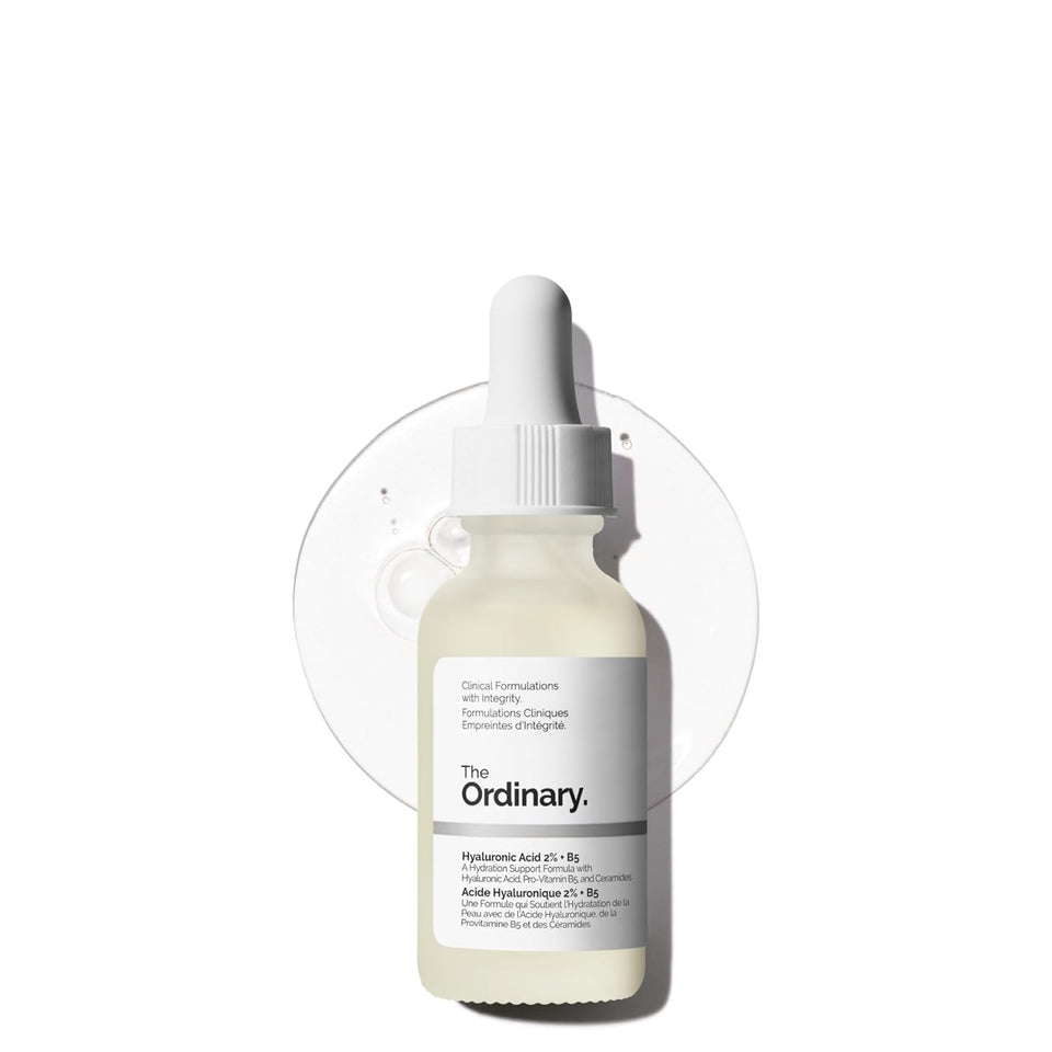The Ordinary Hyaluronic Acid 2% + B5 (with Ceramides), Multi-Depth Hydration Serum for CWumper, Smoother Skin