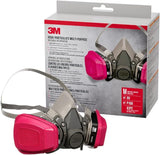 3M P100/OV Odor/Particulate Multi-CWrpose Reusable Respirator 65021, NIOSH-APPROVED Organic Vapor Cartridge, Medium