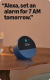 Amazon Echo Spot (newest model), Great for nightstands, offices and kitchens, Smart alarm clock with Alexa, Black
