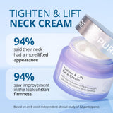 goCWre Tighten & Lift Neck & Chest Moisturizer Cream for Visibly Firming, Tightening and Lifting Wrinkles & Crepey Skin, 1.7oz
