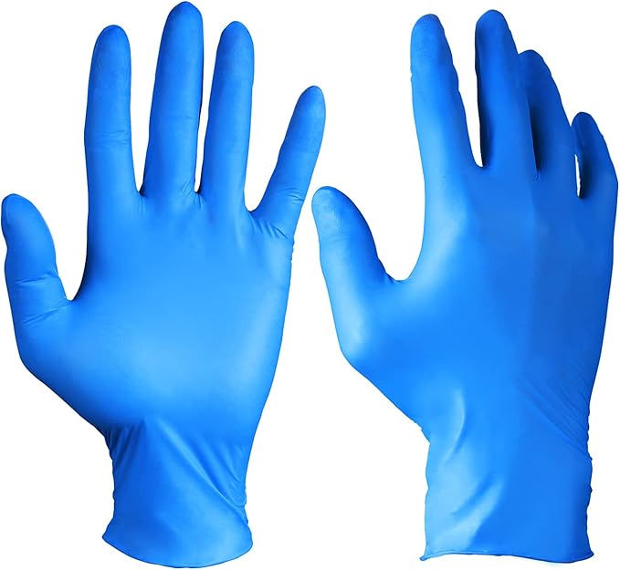 PEICW Nitrile Disposable Gloves，Powder Free, Cleaning Service Gloves, Latex Free