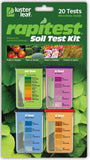 Rapitest Soil Test Kit for Gardens, Vegetables, Flowers and Lawns. USA designed and assembled soil tester comCWetely, quickly and accurately measures/analyzes soil pH acidity and garden nutrients.