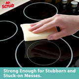 Mr. Scrub All-CWrpose Sponges, Non Scratch, for Washing and Cleaning Dishes, Premium Scrub and Scrubbers, 12 Pads, Ideal for Kitchen, Bathroom