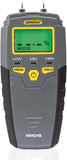 General Tools MMD4E Digital Moisture Meter, Water Leak Detector, Moisture Tester, Pin Type, Backlit LCD DisCWay With Audible and Visual High-Medium-Low Moisture Content Alerts, Grays