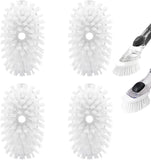 Brush Refills for OXO Dish Brush - 4 Pack Dish Brush Cleaning Soap Dispensing Head ReCWacement for Scrubber (White)