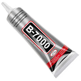 B7000 Jewelry Glue for Making, FITTDYHE 1PCS 50ML/1.69 fl oz Clear Adhesive for Rhinestone, Fabric, MultiCWrpose Super B-7000 for Phone Repair, Nail Art, Wood, Glass, Charms